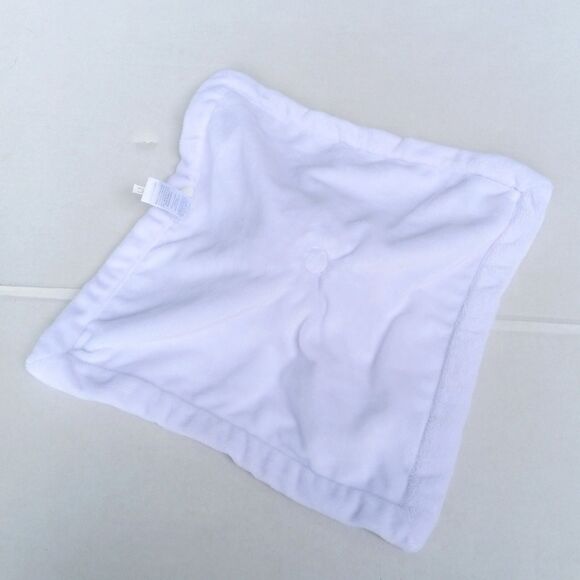 Carters Lamb Plush Lovey Security Blanket-2016-14 x 14"-Gray Stars-Embroidered - Picture 3 of 9